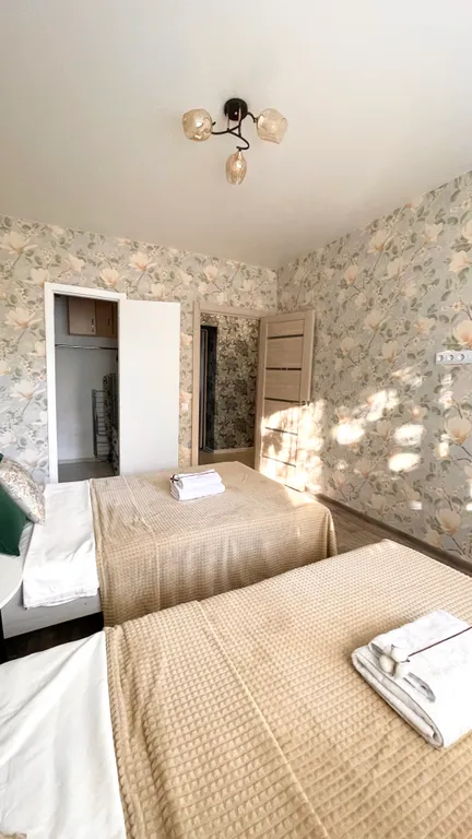 Рядом с центром, 4 раздельных спальных места командировочным