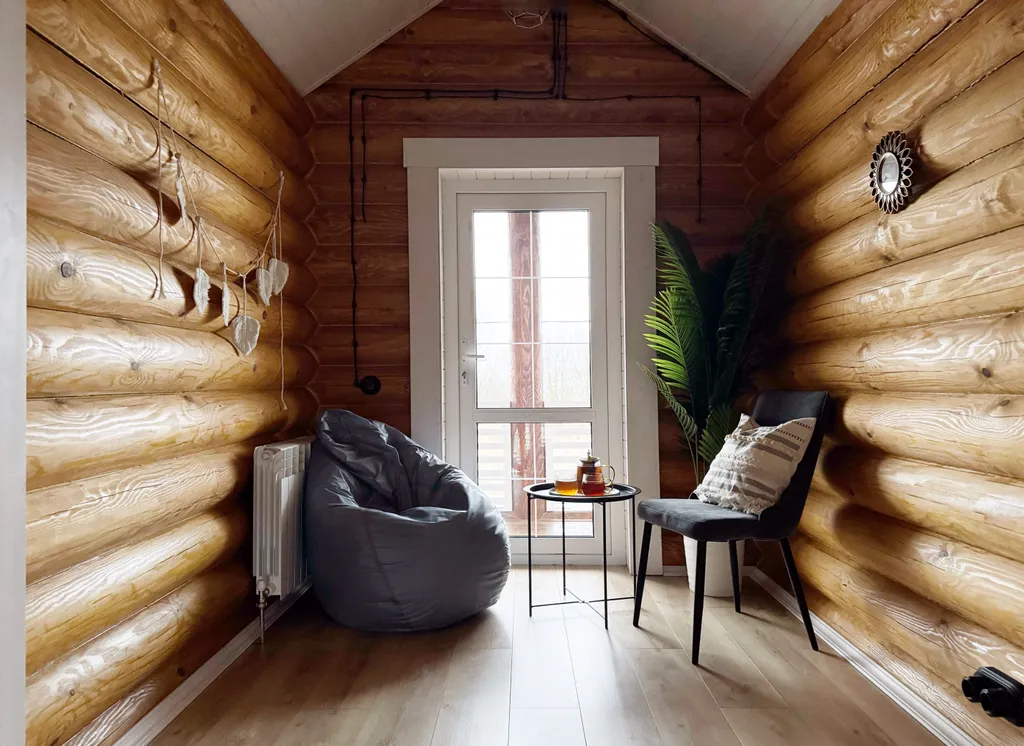 Дом с баней на берегу Москвы реки