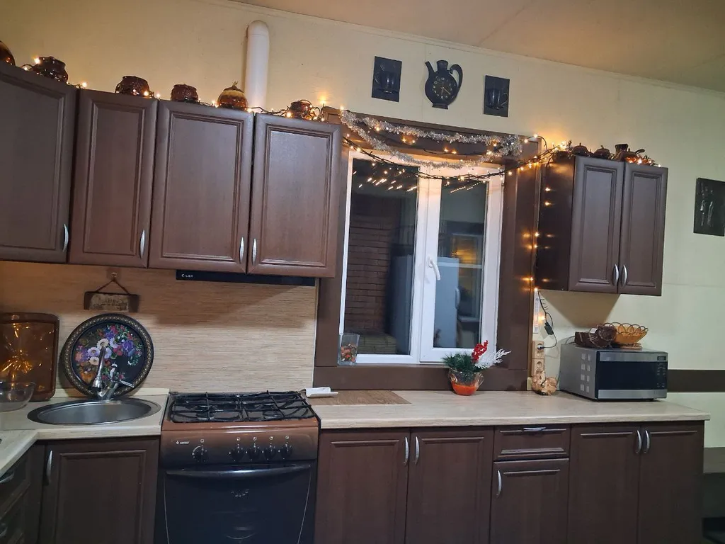 Дом с сауной на дровах, беседкой и мангальной зоной, фотозона