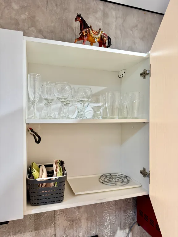 Студия с панорамным видом на Москву