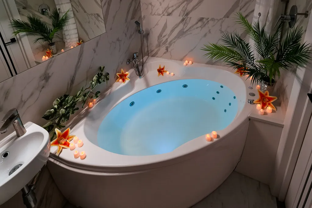 Квартира Квартира Tropic SPA Studio с джакузи XXL и тропическим душем в уютном центре — Минск
