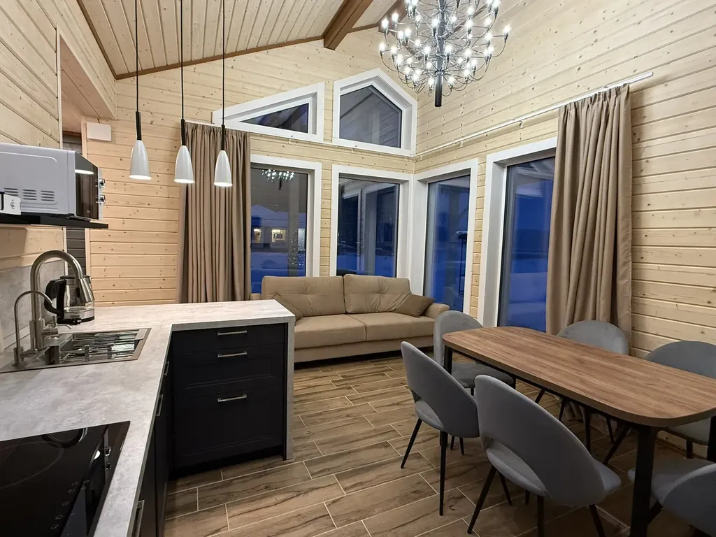 Коттедж Дом-дуплекс с двумя спальнями на озере Сямозеро в Карелии — аренда посуточно в Сямозеро