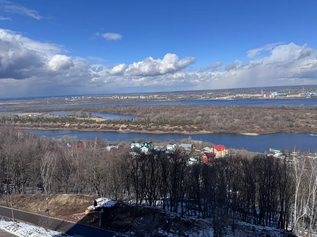Квартира Двухкомнатная квартира с видом на Волгу — Нижний Новгород
