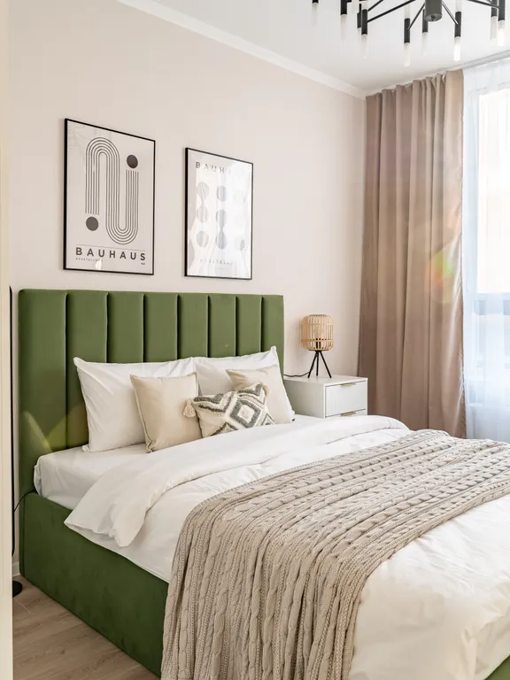 Квартира Квартира Евро-двушка Лаймовый щербет — Шушары