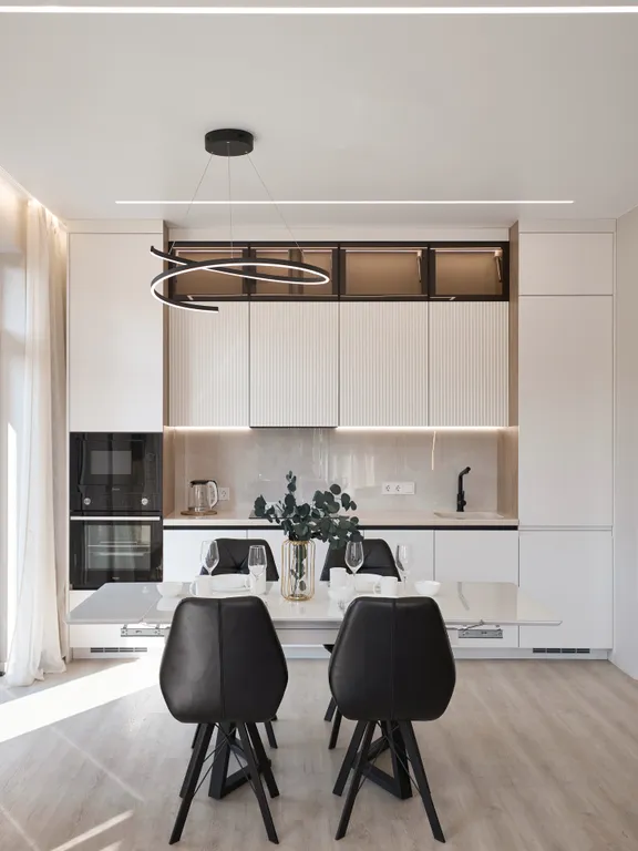 Дизайнерская евро-трехкомнатная квартира с потрясающими видами