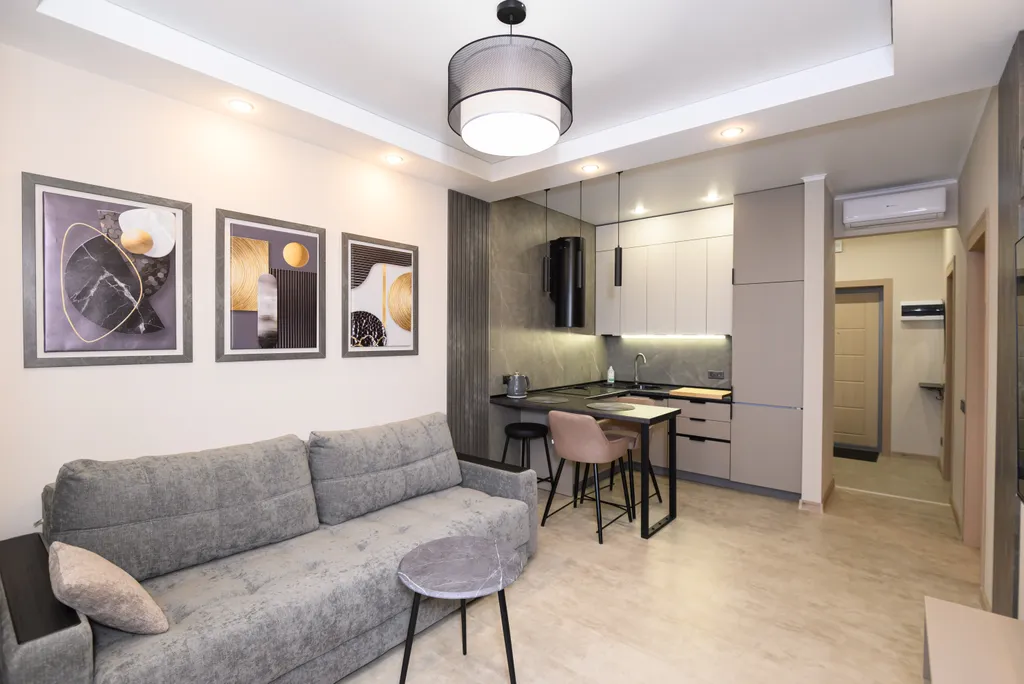 Уютная квартира в центре города в ЖК Манхэттен рядом с парком Гагарина