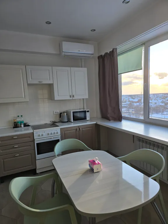 Чистая студия с удобным расположением