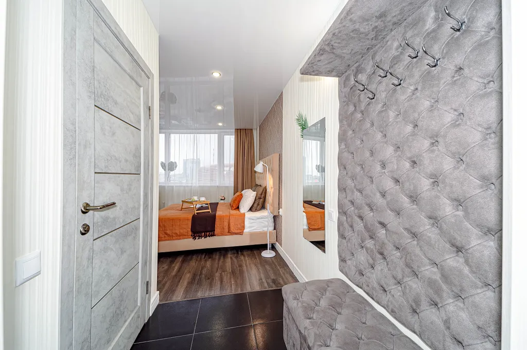 Удобная локация в самом центре с панорамой на город и арену