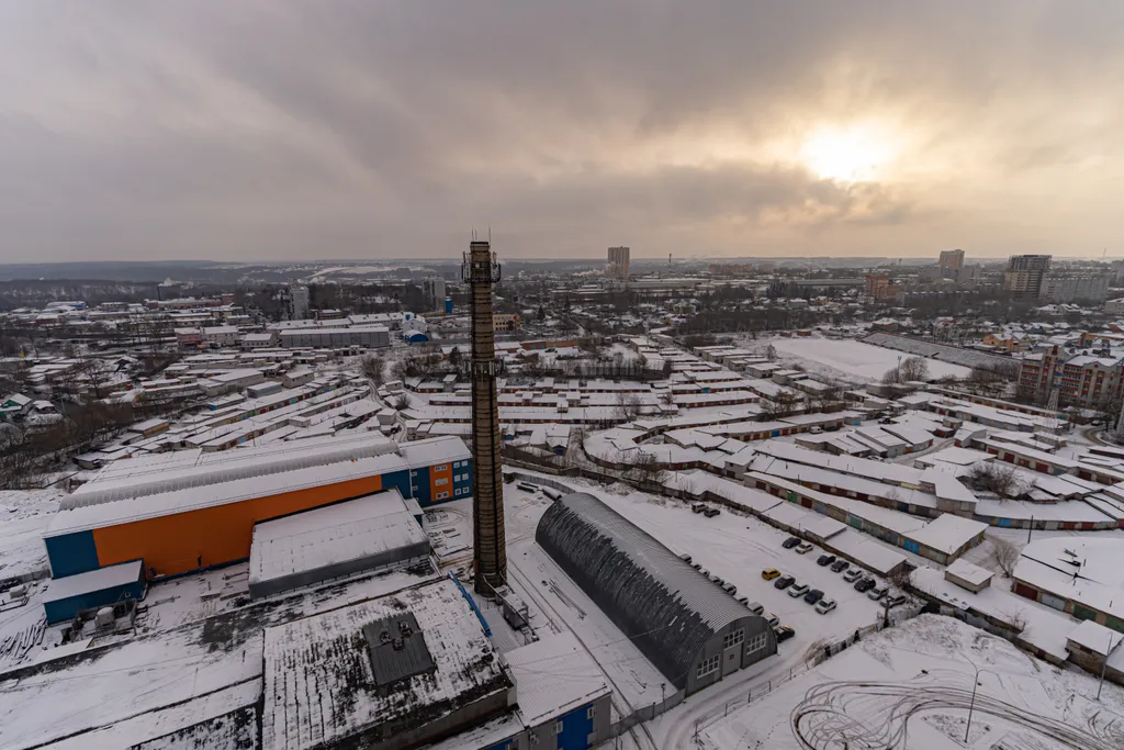 1-к апартамент с видом на город