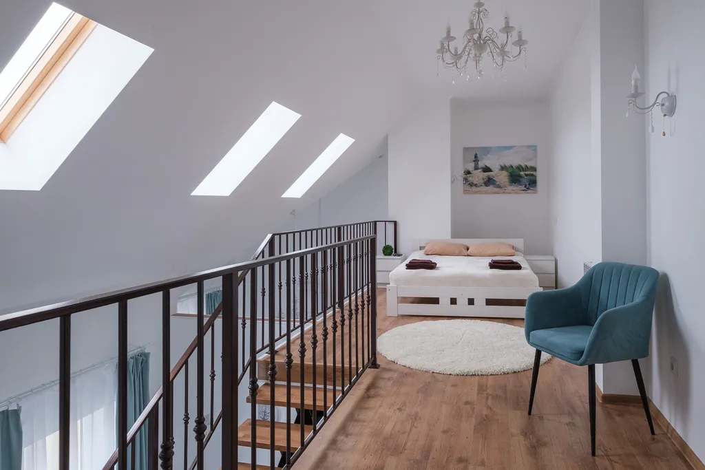 Апартаменты двухкомнатные двухуровневые