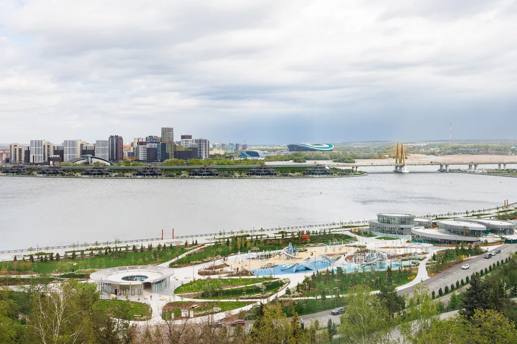 Семейная квартира «Городская панорама» с потрясающим видом на город