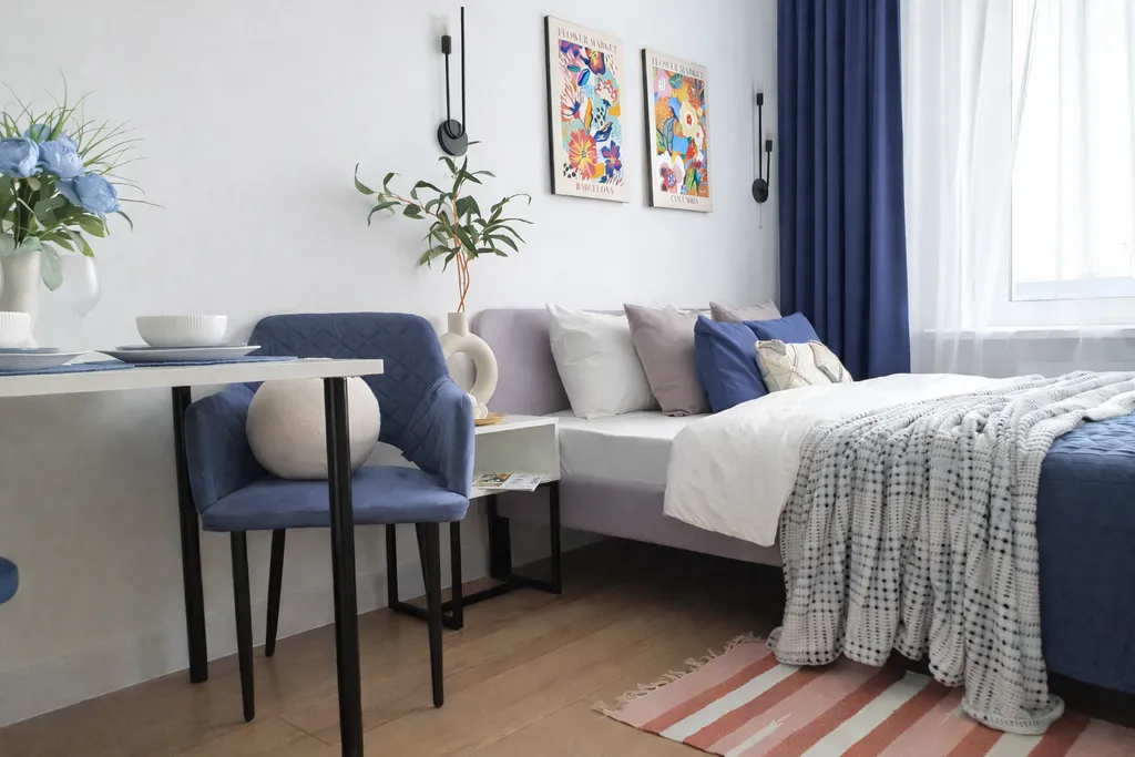 LanaRoom Новая студия с широкой кроватью