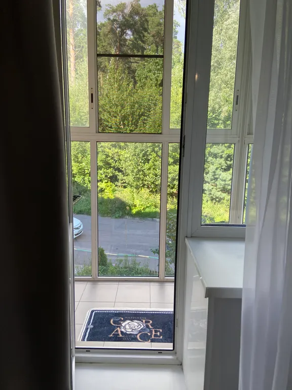 Уютная квартира с видом на лес