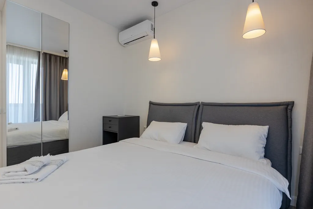 Двухкомнатные апартаменты с видом на море