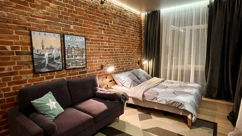 Лофт у фонтана