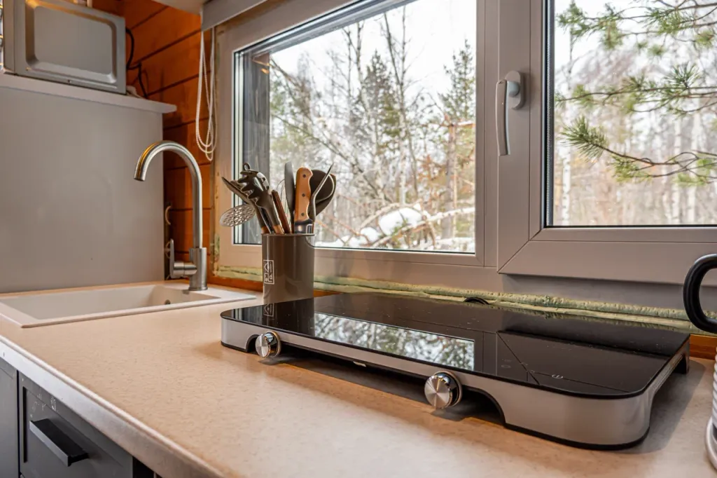 Design-коттедж в горном лесу