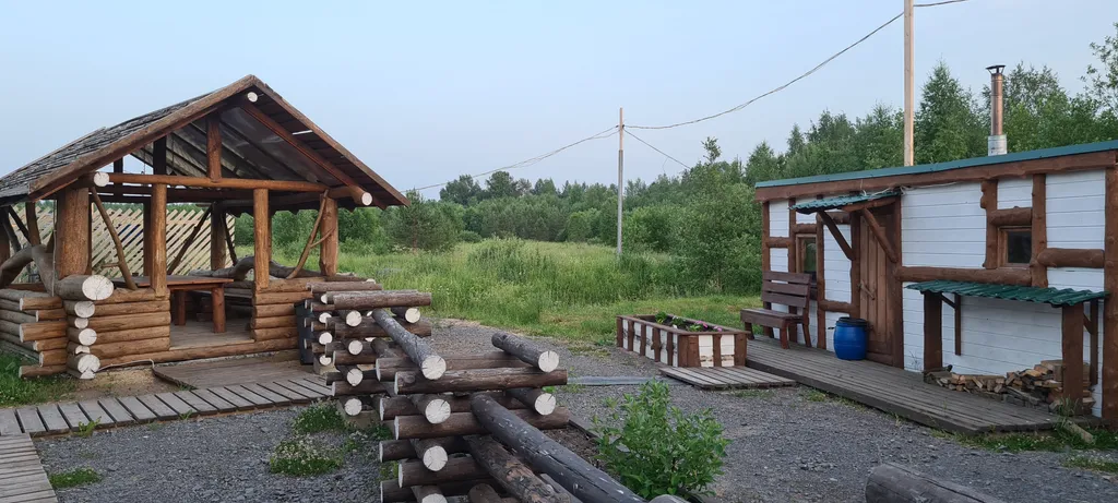 Большой дом в Карелии на Медовом Ранчо у озера Онего