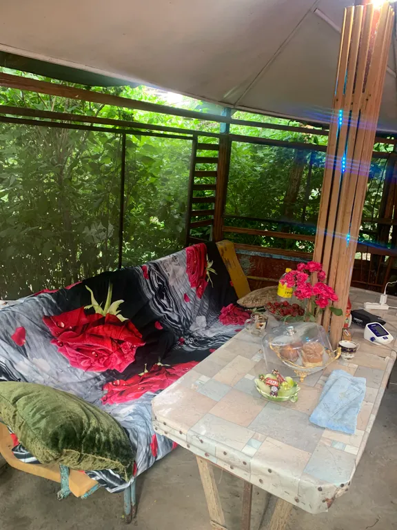 Деревенский дом, в восьми километрах от Каспийского моря