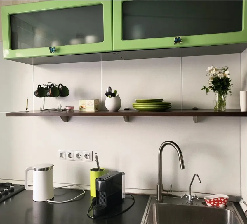 Уютная маленькая квартира в озеленённом райончике — аренда посуточно в Щёлково