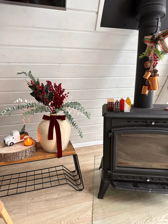 Большой уединенный A-frame в лесу с горячей купелью Фурако