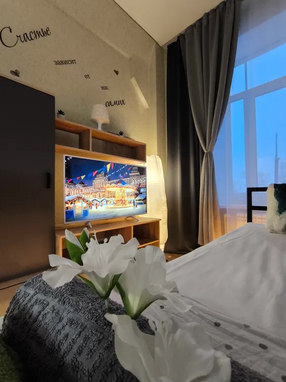 Уютная студия с видом на Спасский собор