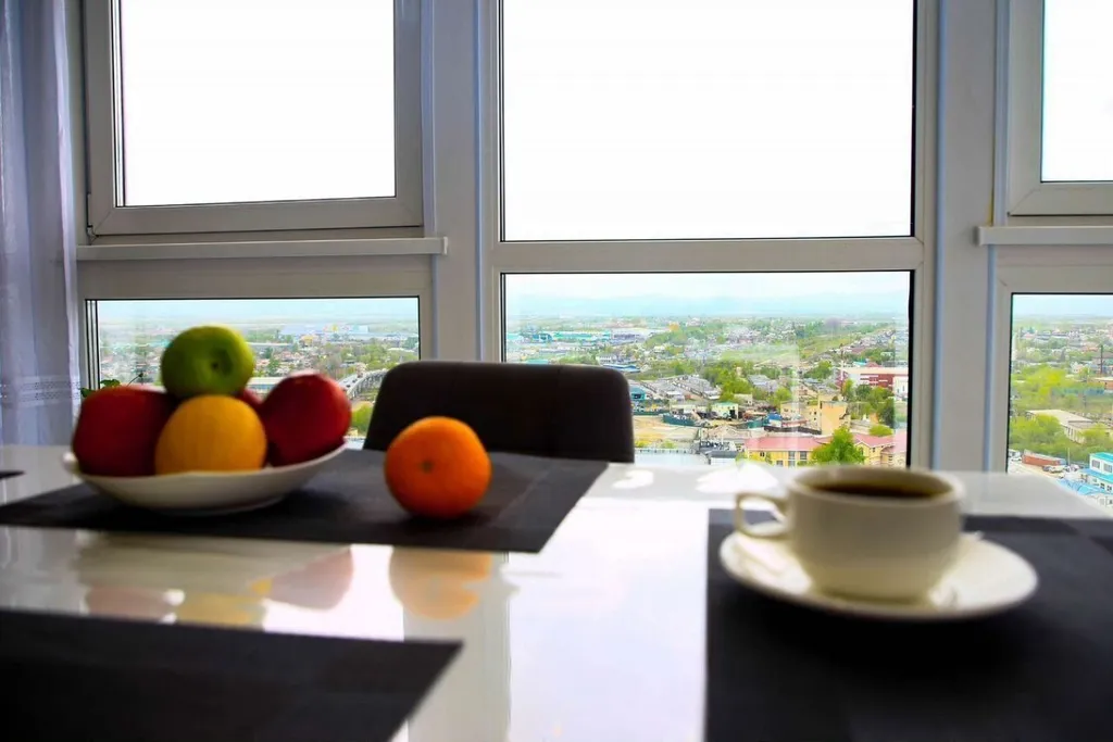 Квартира с красивым панорамным видом