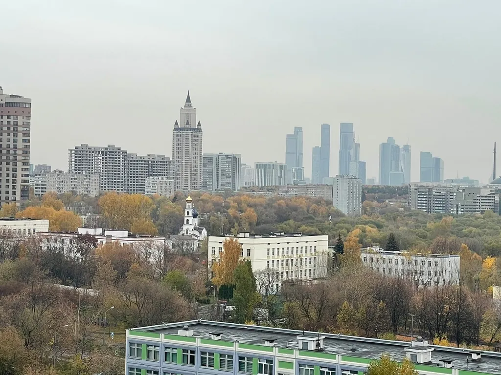 Квартира Уютная квартира с видом на Москву — Москва
