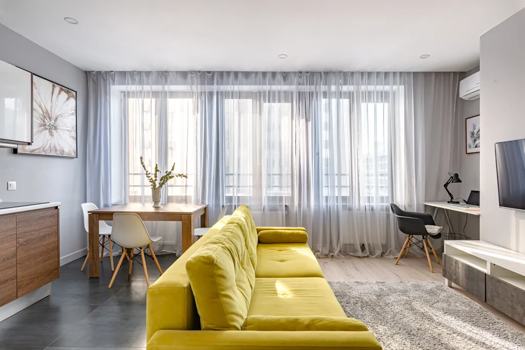 Квартира Квартира Просторный двухкомнатный апартамент в ЖК Савеловский Сити — Москва