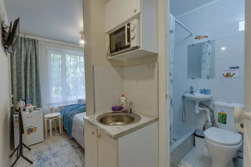 Супер удачный выбор компактной студии рядом с Гранд парком