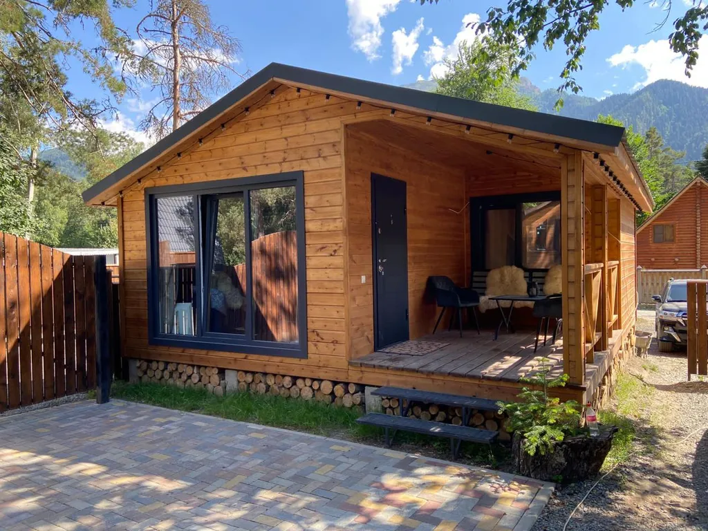 Коттедж Уютный коттедж с видом на горы — Архыз