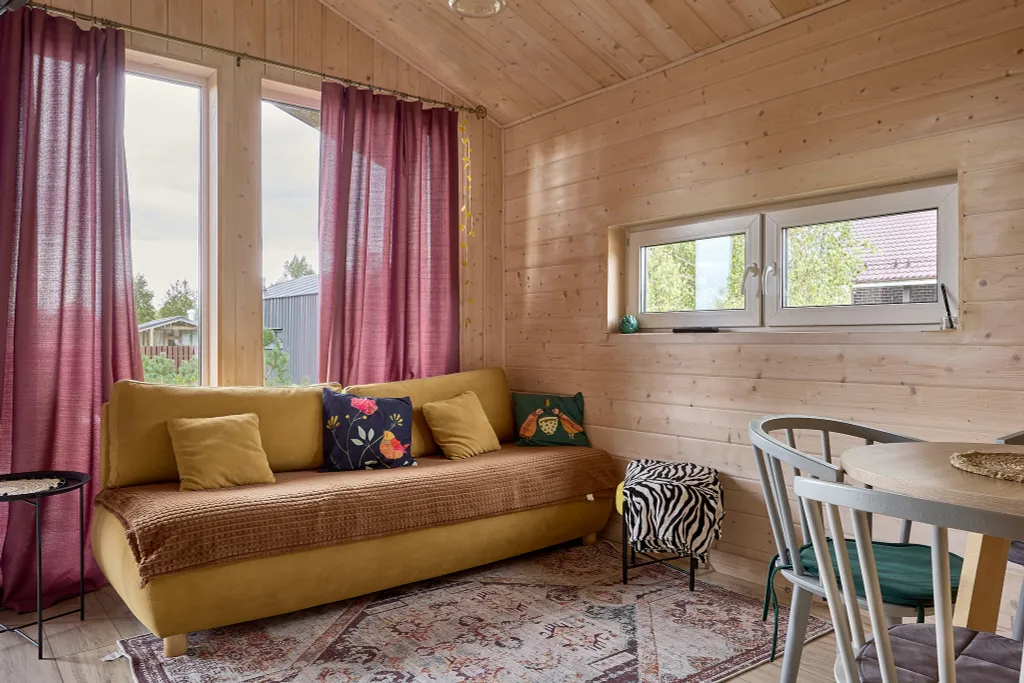 Уютный маленький домик с сауной