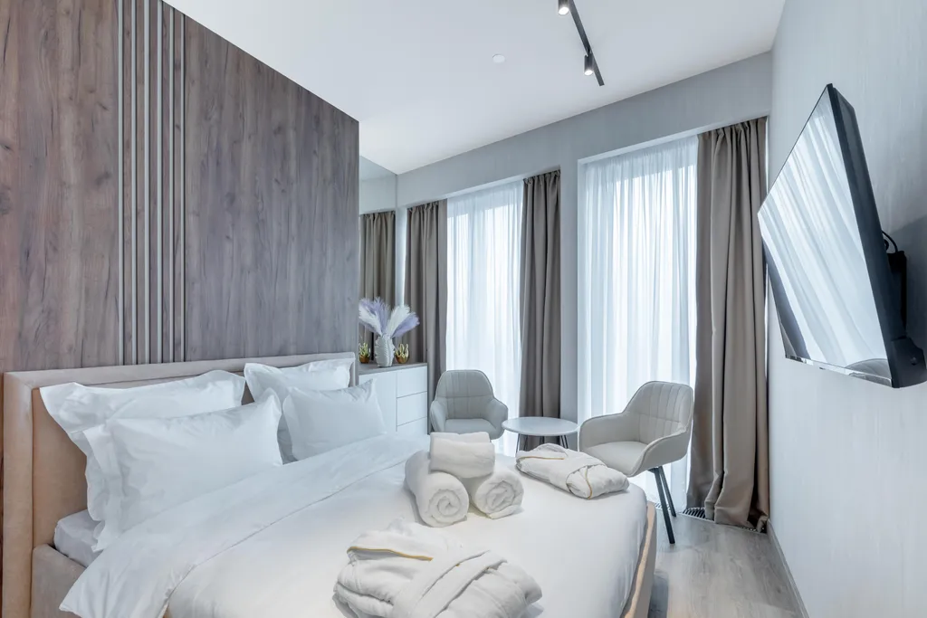 Квартира Квартира Номер с панорамным видом в Москва-Сити — Москва