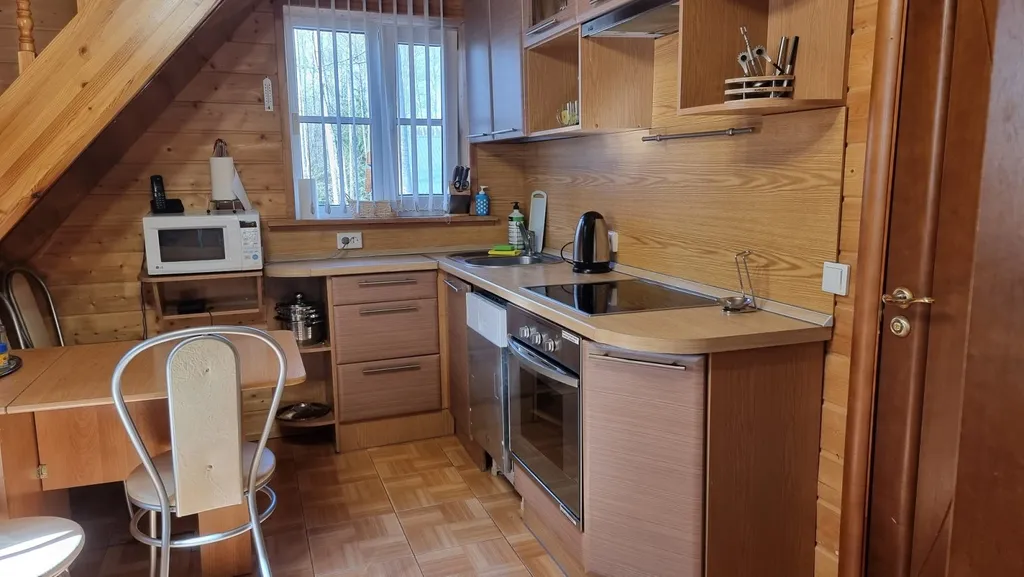 Малый коттедж с сауной