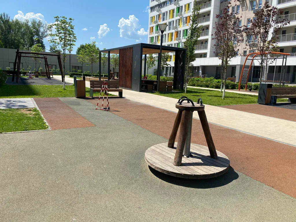 Квартира с видом на город в новом Бизнес-ЖК