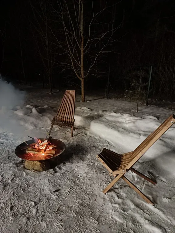 Коттедж Коттедж А-фрейм на берегу Можайского водохранилища — Можайск