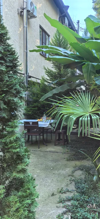 Уютные апартаменты с зелёным двориком