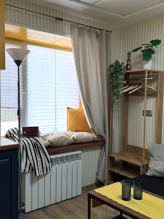 Студия-красотка 18 кв.м в апарт отеле на въезде в город