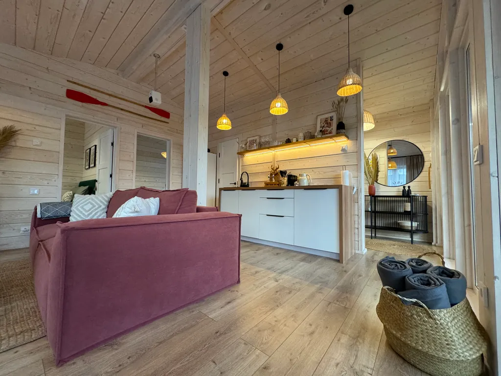 Коттедж Coral с 2-мя спальнями на Ладожском озере