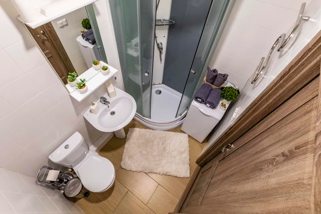 Стильная студия в центре города с хорошим видом