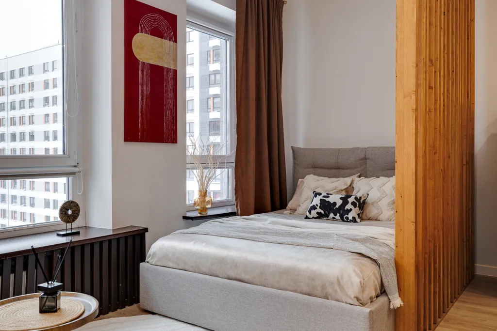 Квартира Большая уютная студия на 4х рядом с метро — аренда посуточно в Коммунарка