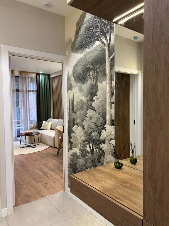 Двухкомнатный апартамент AURA