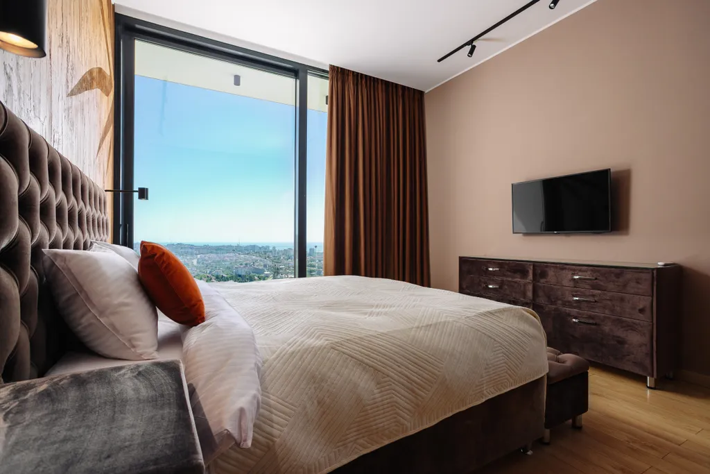 Вилла с потрясающим видом на море и Сочи