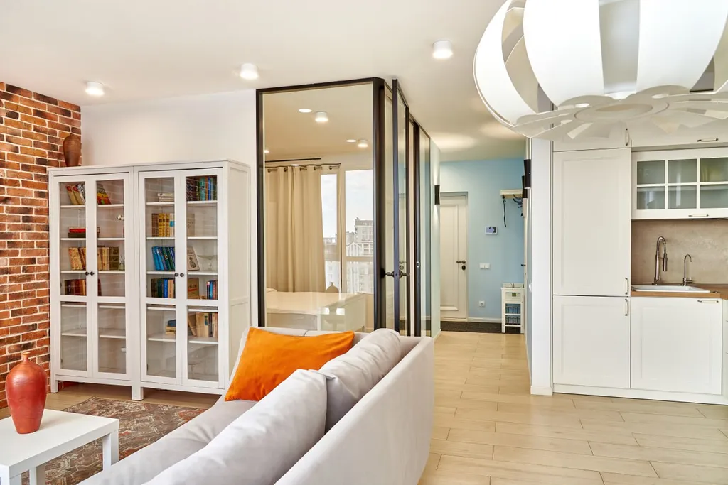 Новая студия с шикарным видом с 21 этажа рядом с ДанаМолл