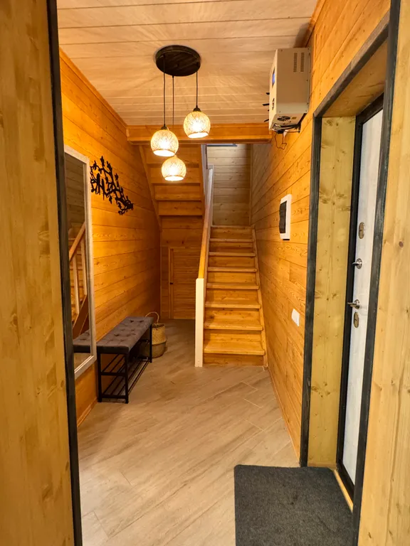 Коттедж Коттедж Дача с баней на дровах и беседкой на 12 человек в Елизаветинской — Елизаветинская