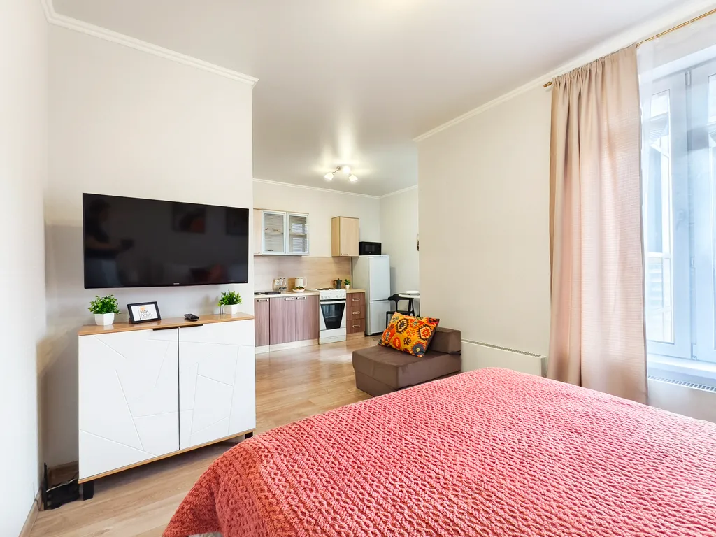 Квартира Уютная квартира-студия рядом с ТРЦ Планета — Красноярск