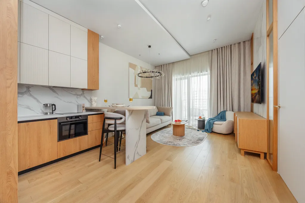 Квартира с 1й спальней - majesty4