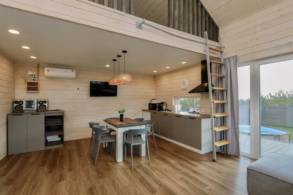 Уютно Ижевск. Барн-Хаус возле горнолыжного курорта Чекерил