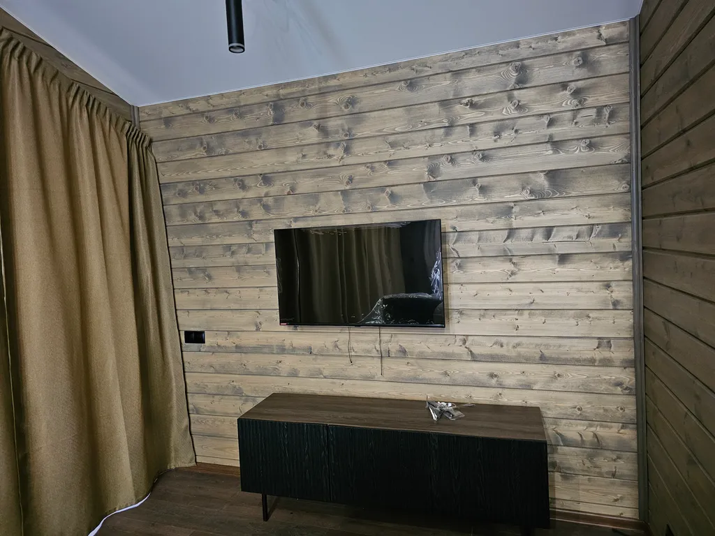 Коттедж Эко-Дом с Панорамными окнами на лес и террасой — Можайск