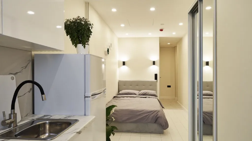 Квартира Квартира Уютный апартамент с видом на город 19 — Москва