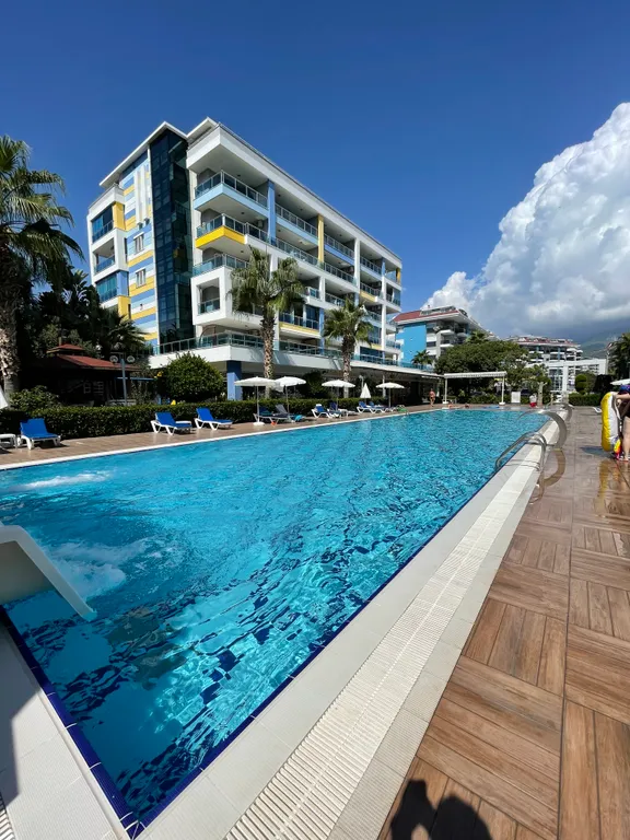 Уютный апартамент в 320 метрах от моря с балконом